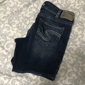 Silver jeans Suki mid short